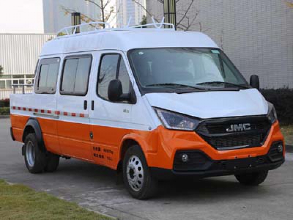 江鈴特順13座中頂電力工程車(上藍牌)